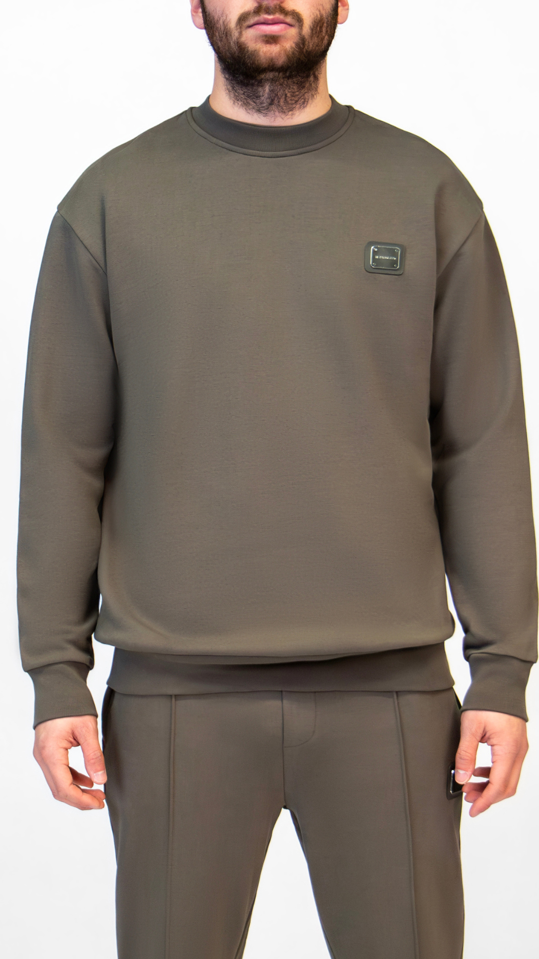 MB ESSENTIALS SWEATER | KHAKI