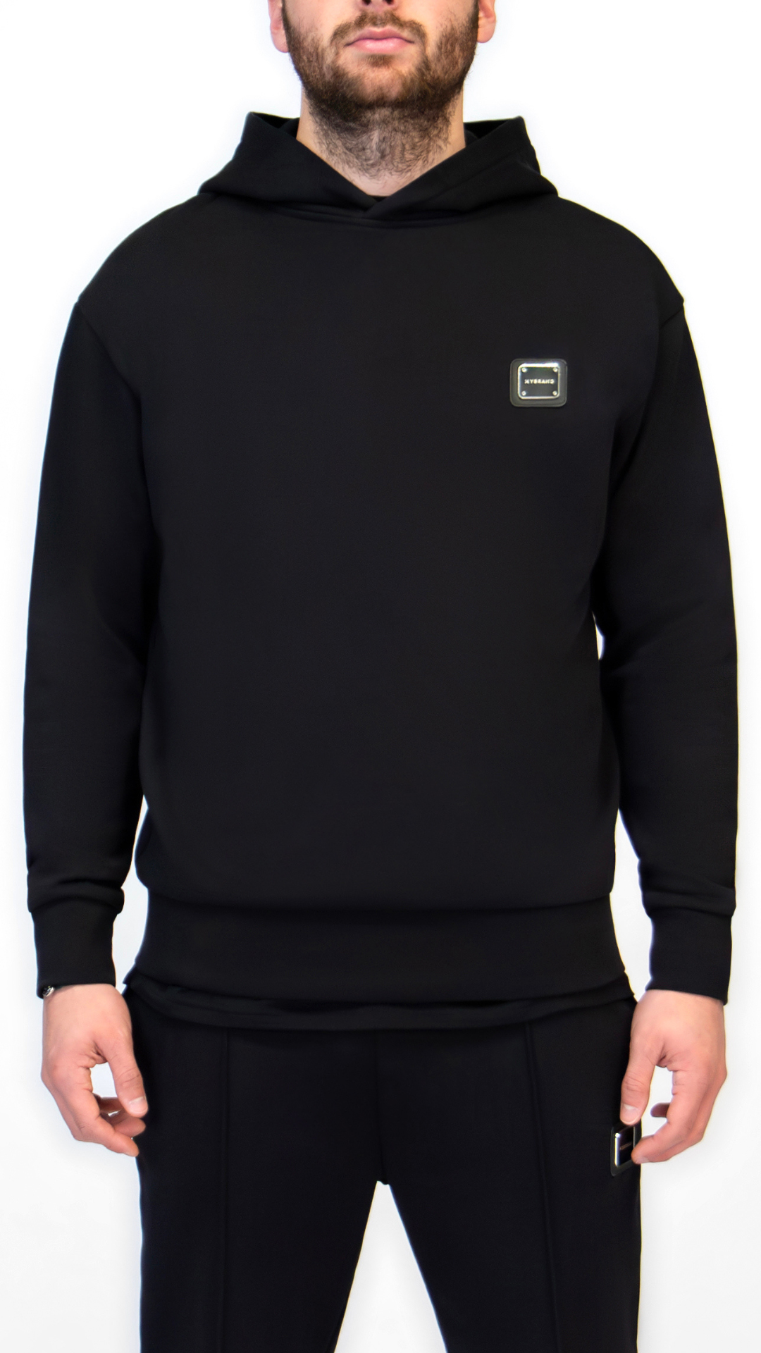 MB ESSENTIALS HOODIE | BLACK