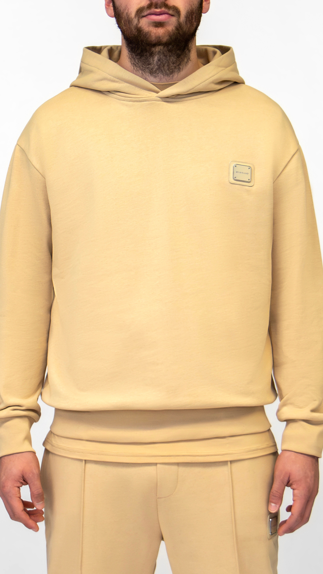 MB ESSENTIALS HOODIE | BEIGE
