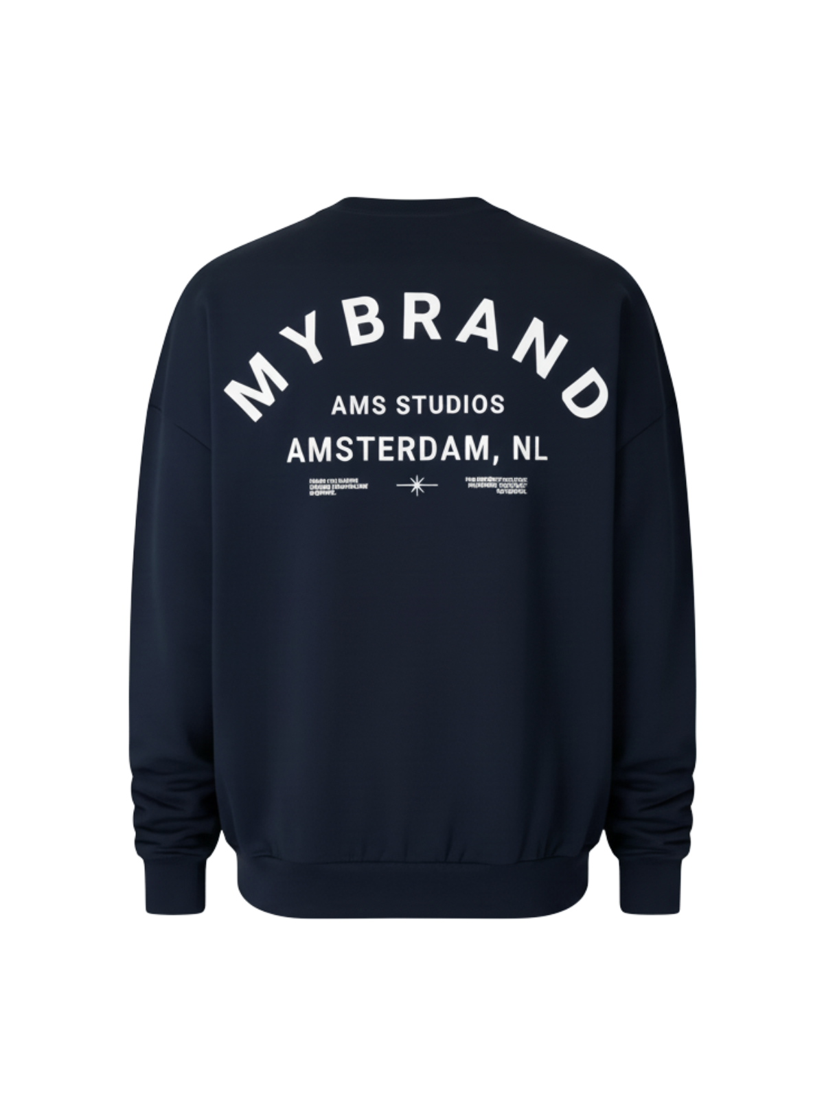MYBRAND AMSTERDAM STUDIOS SWEATER | NAVY