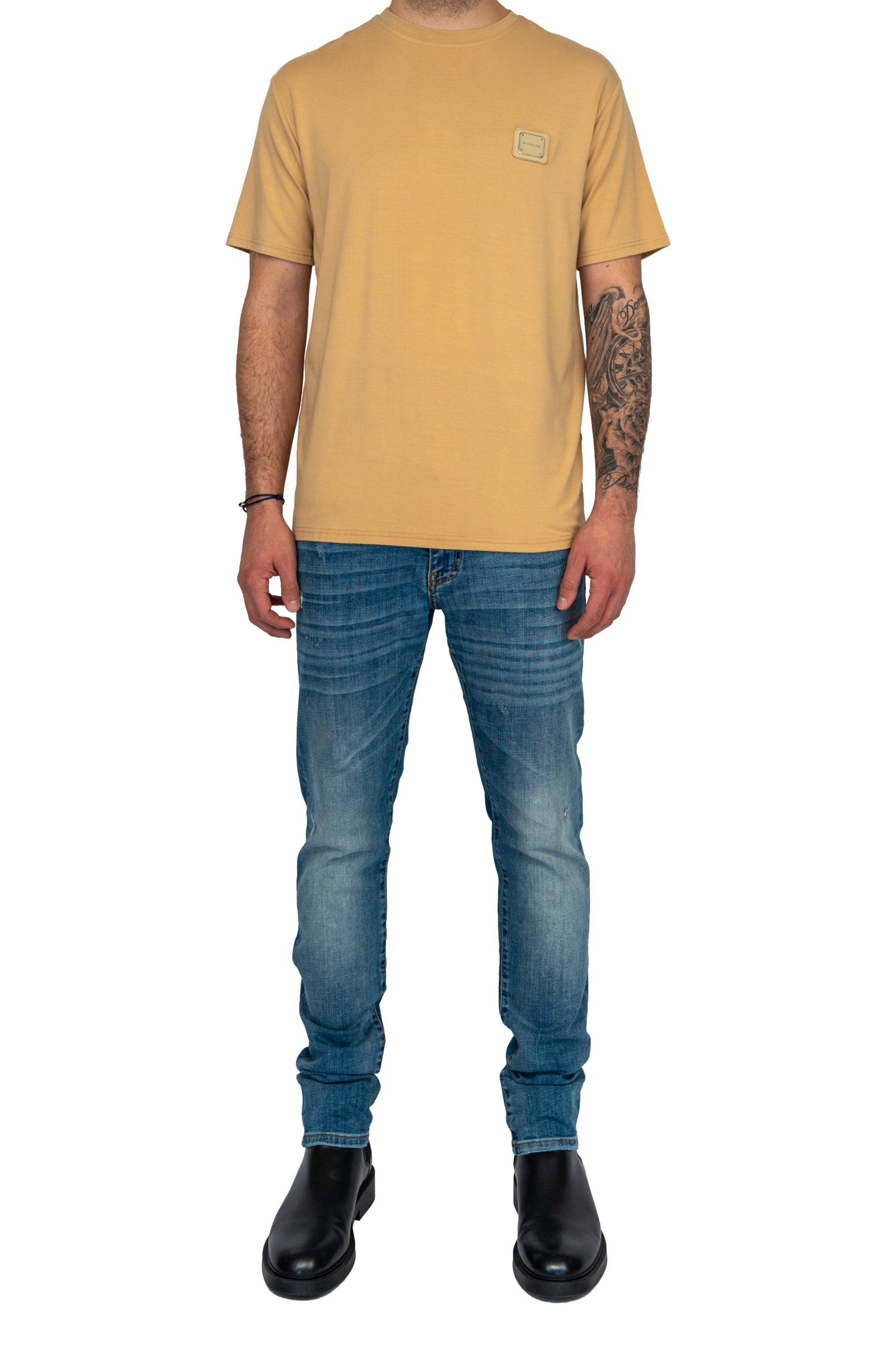 MY BRAND BEIGE ESSENTIEL JEANS | DENIM