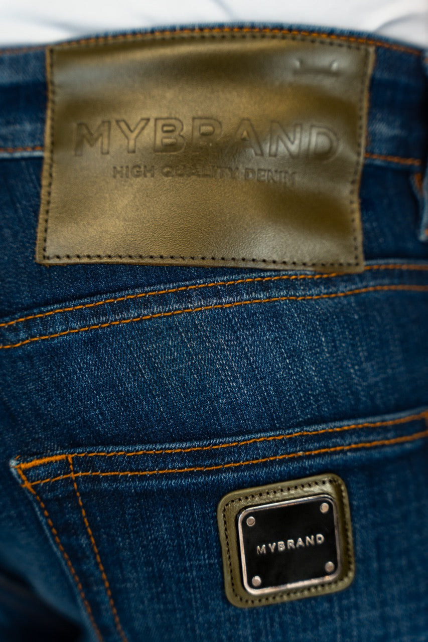 MY BRAND GREEN ESSENTIEL JEANS | DENIM