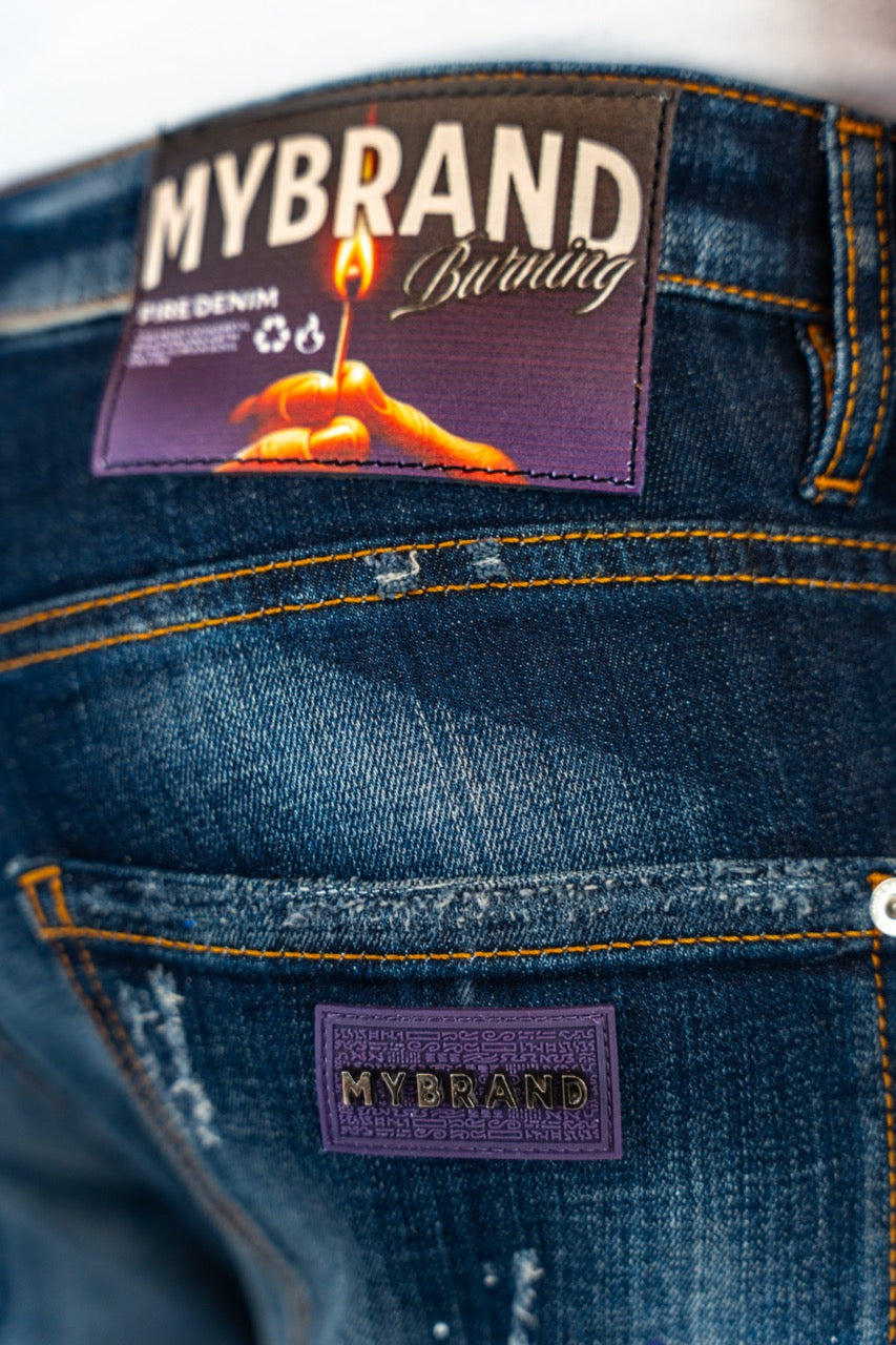 MYBRAND FIRE DENIM JEANS | DENIM