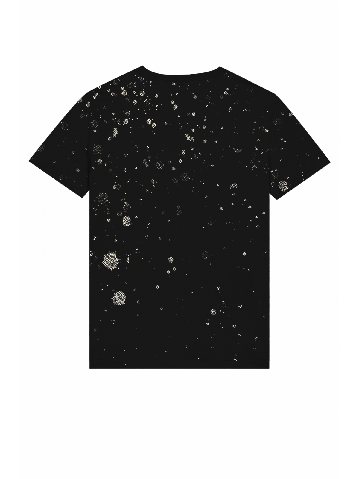 RHINESTONE SPLASH MB T-SHIRT | BLACK