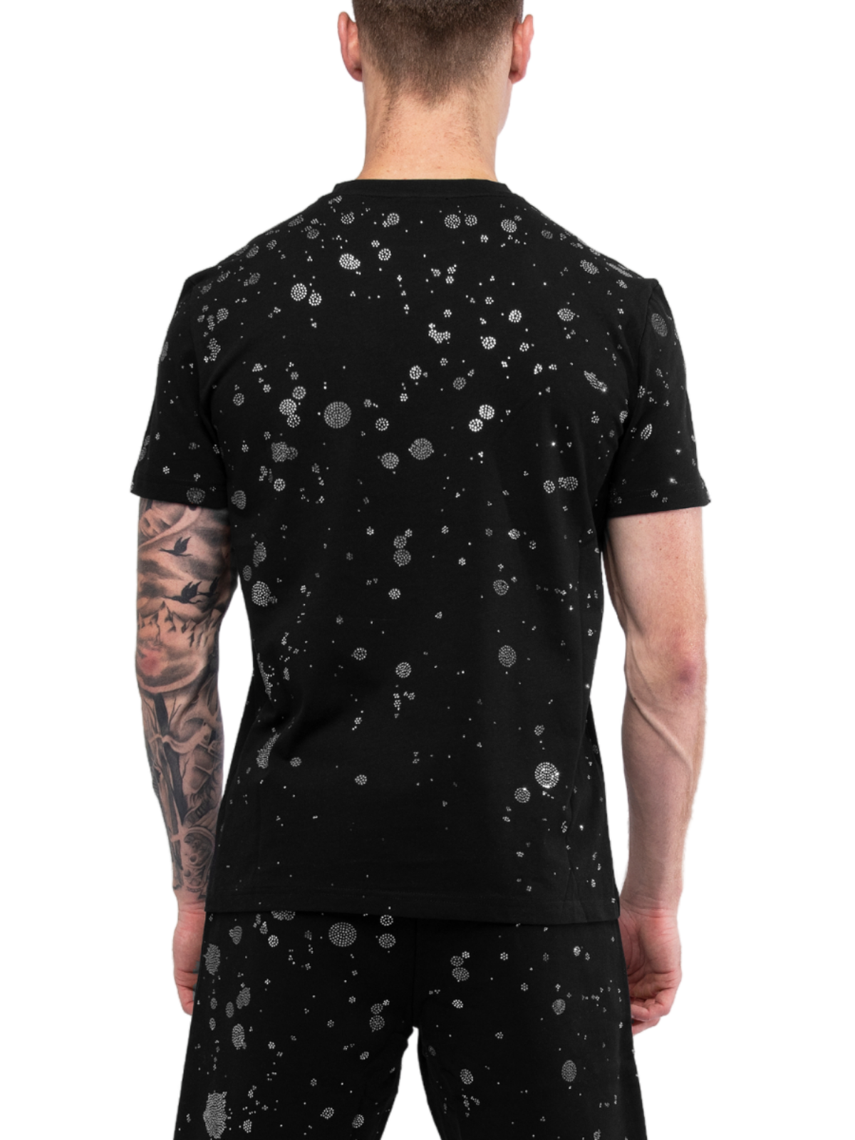 RHINESTONE SPLASH MB | BLACK