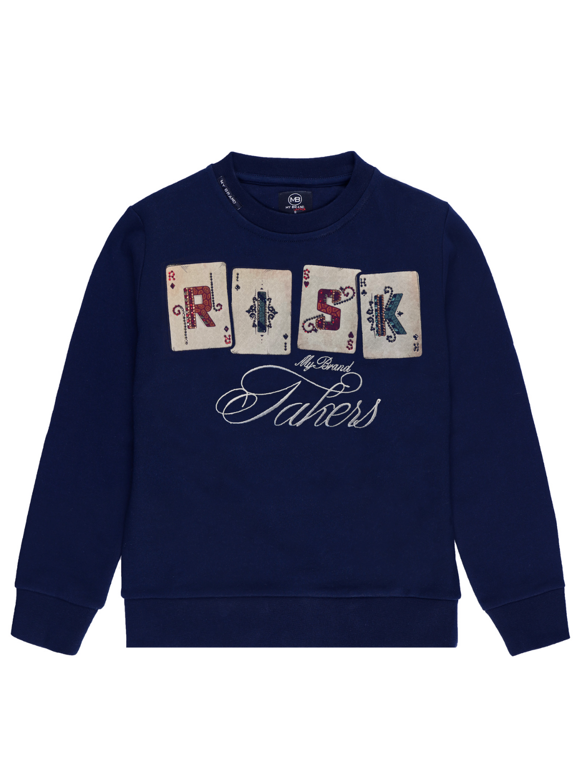 Risk Playercard Sweater Navy | NAVY