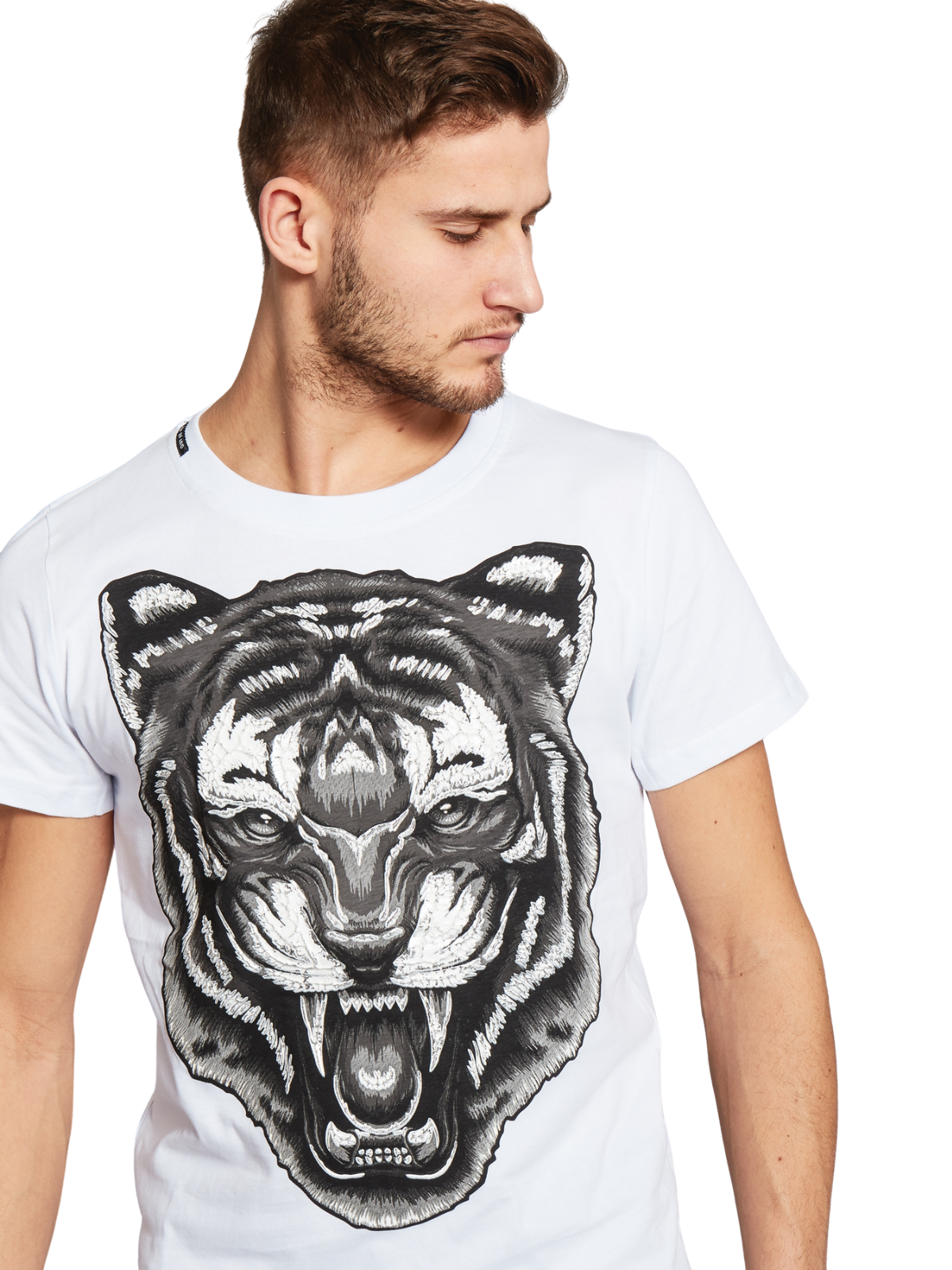 Scream Tiger T-Shirt | WHITE