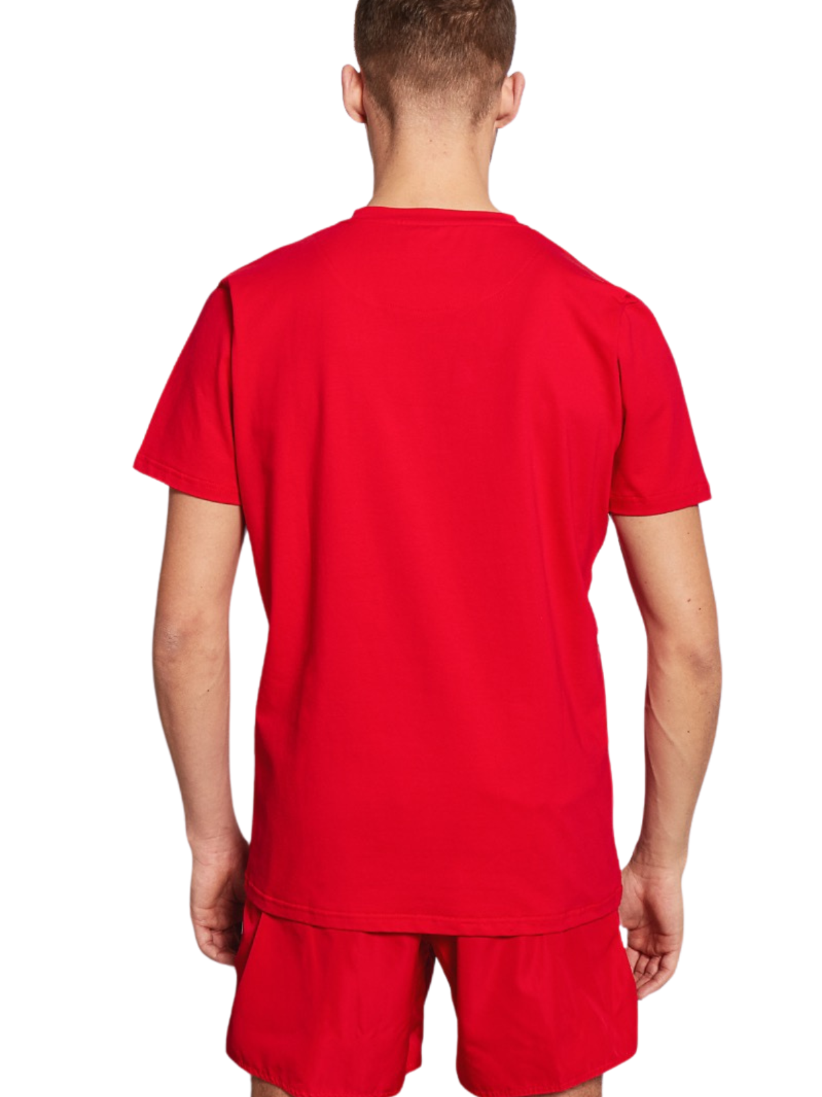 SKEW LOGO T-SHIRT | RED