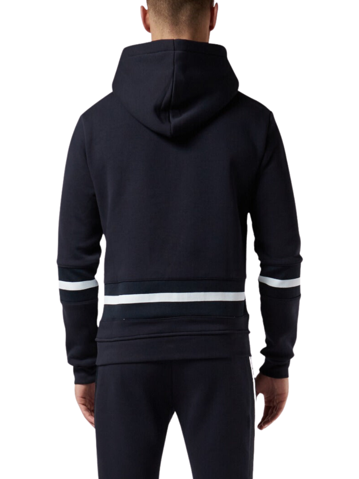 Stripes Hoodie | NAVY