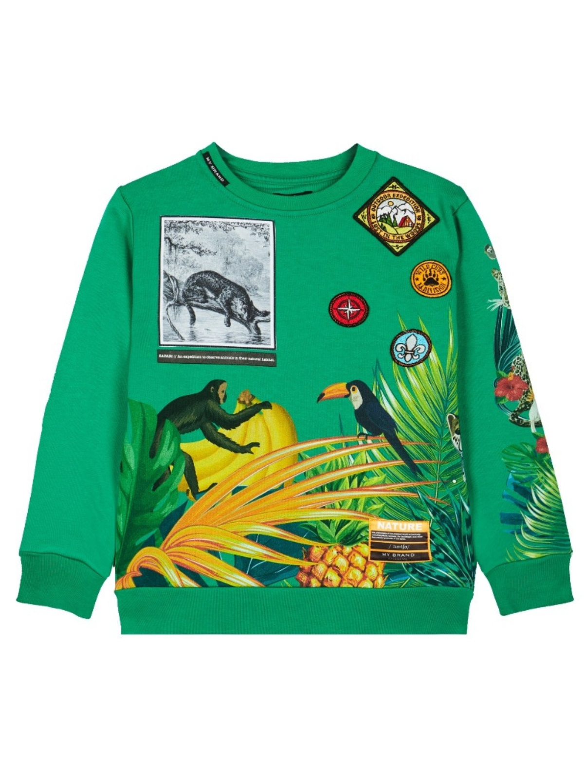 TROPICAL SWEATER | GREEN