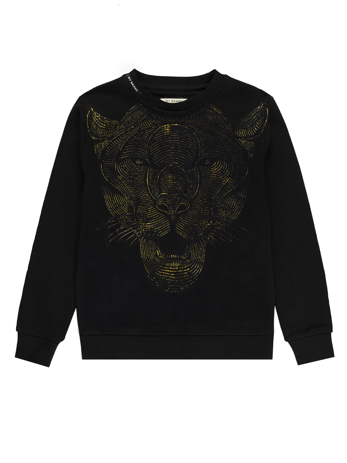 Trouble Tiger Sweater Gold | GOLD