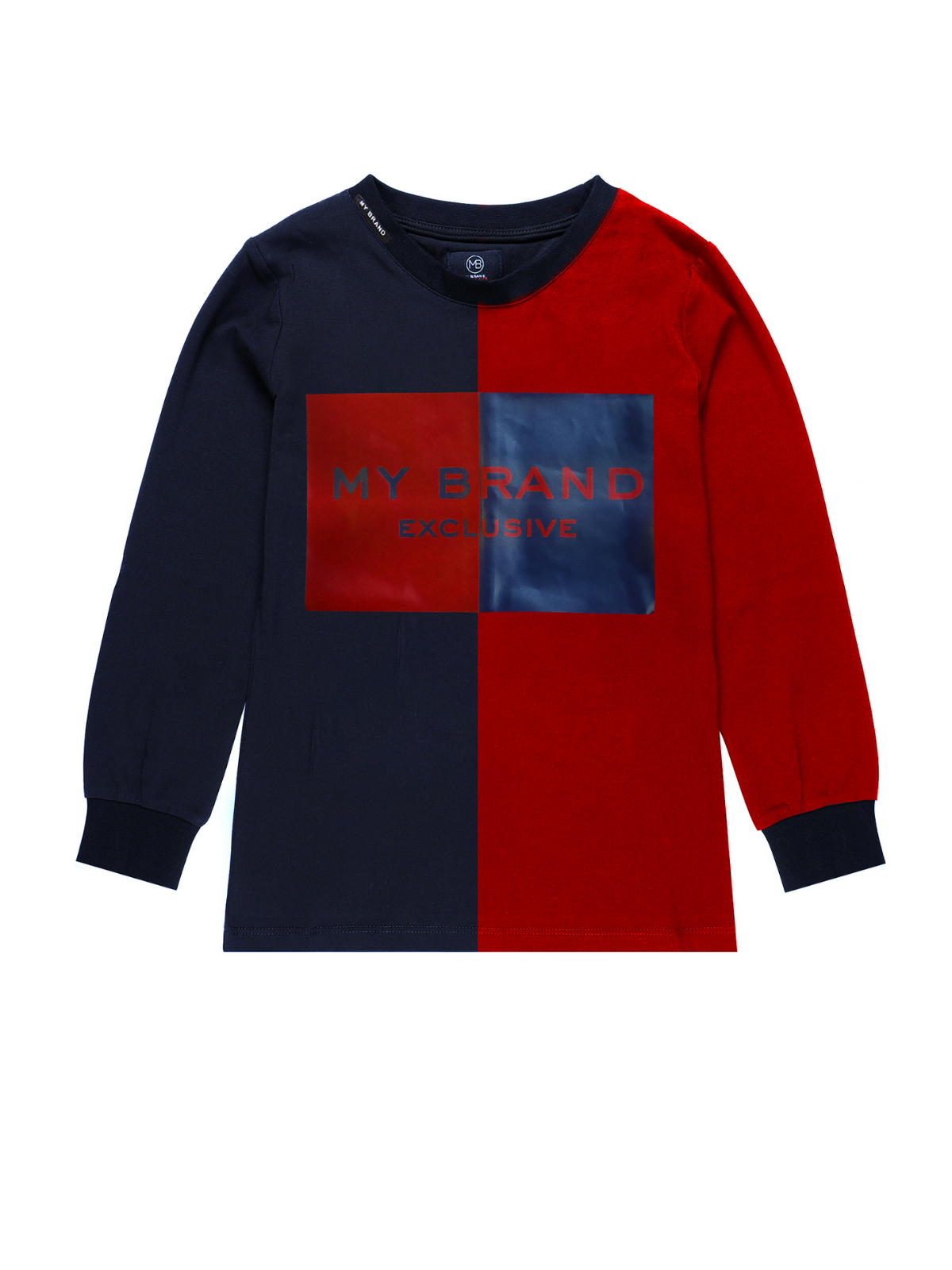 Two Sides Longsleeve | RED