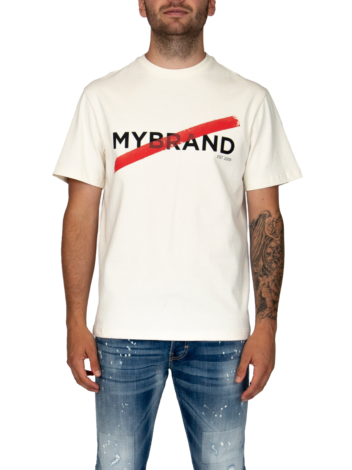 The Red Line Shirt White OFF-WHITE – My Brand Online BV