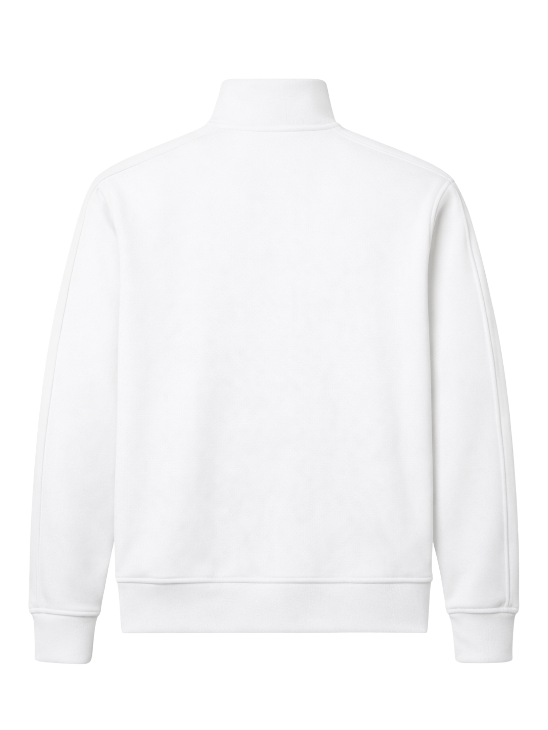 MB ESSENTIAL PIQUE WHITE TRACK JACKET | WHITE