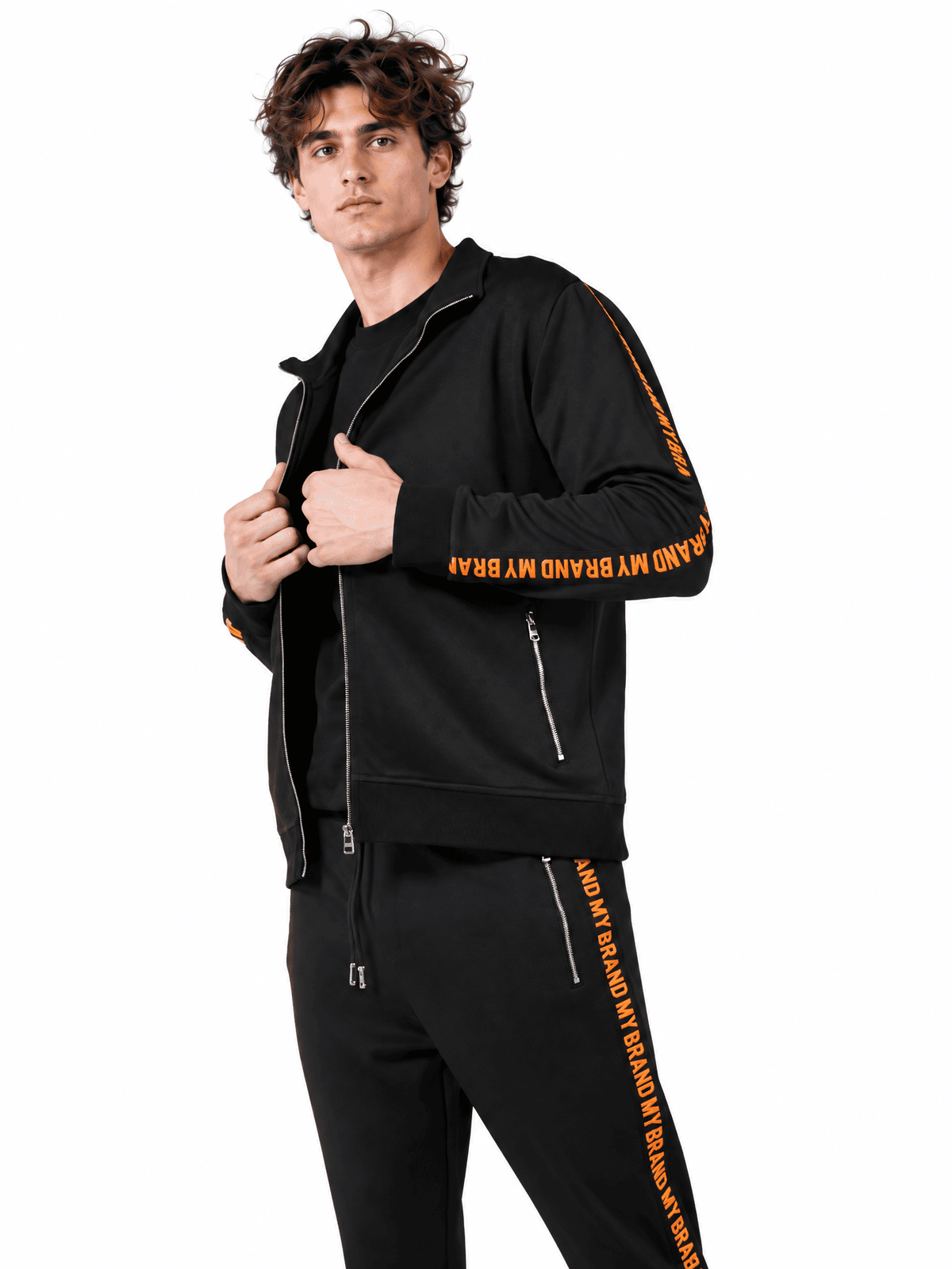 My Brand Tape Tracksuit | BLACK