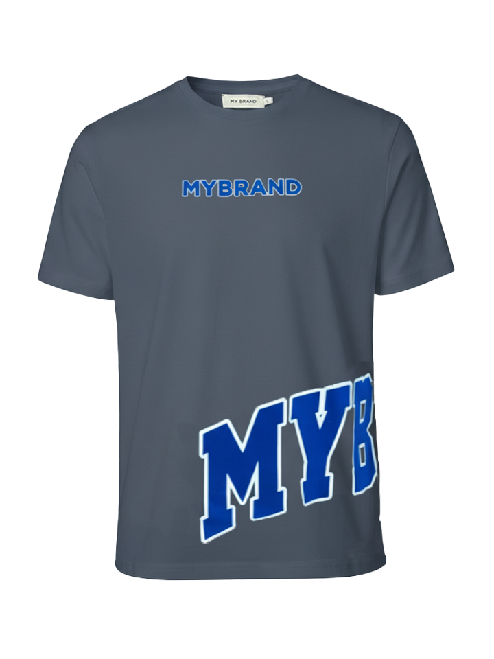 MYBRAND Bold Emblem Shirt Navy | NAVY