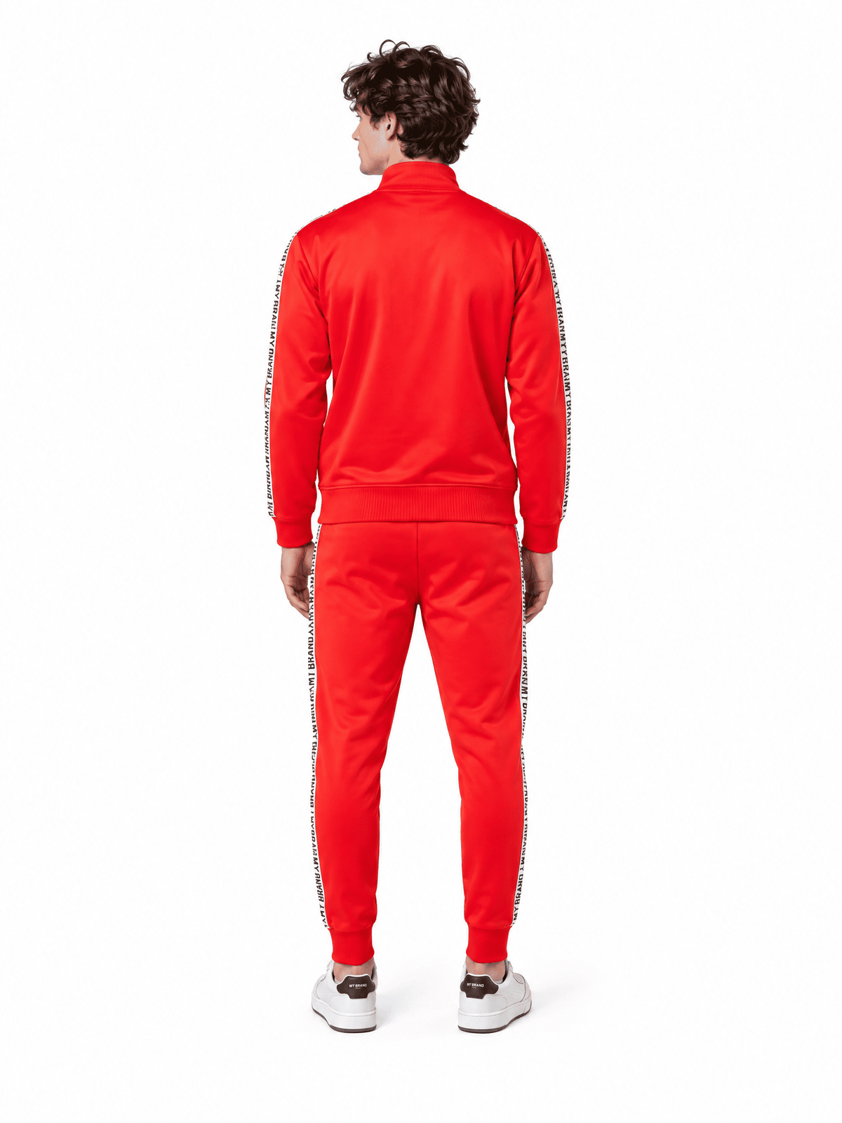 My Brand Tape Tracksuit | RED