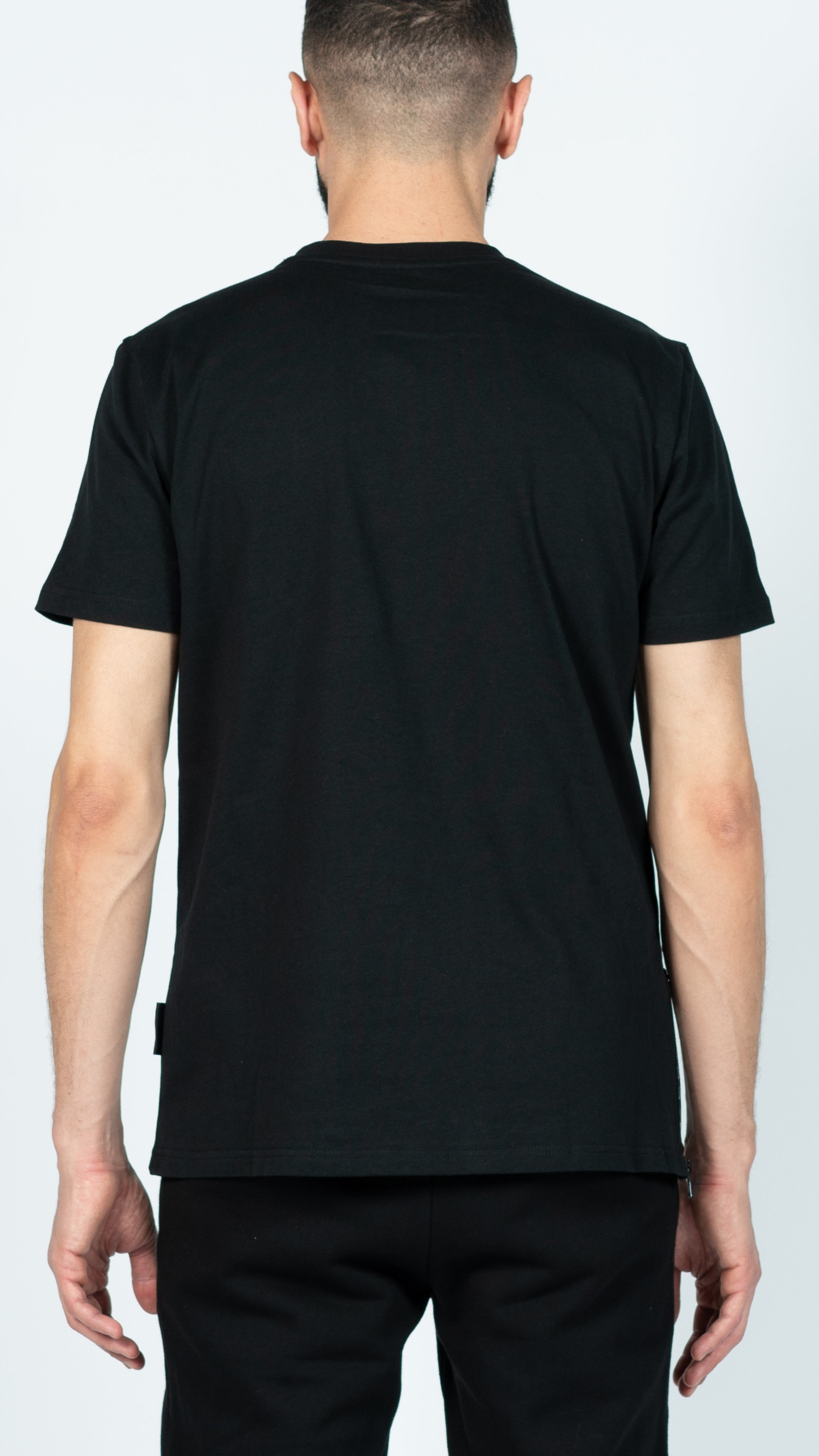 MB HEXAGON PATCH T-SHIRT BL | BLACK