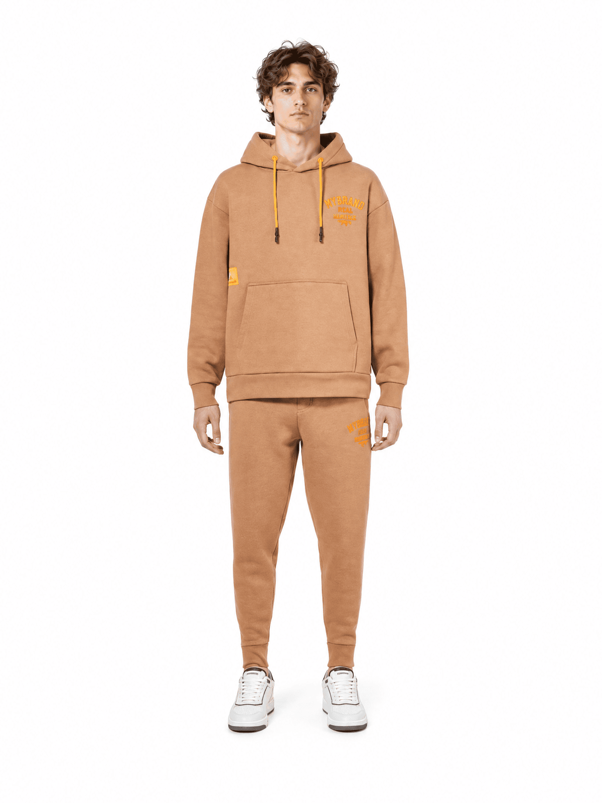 MB Varsity Jogging Suit | CAMEL