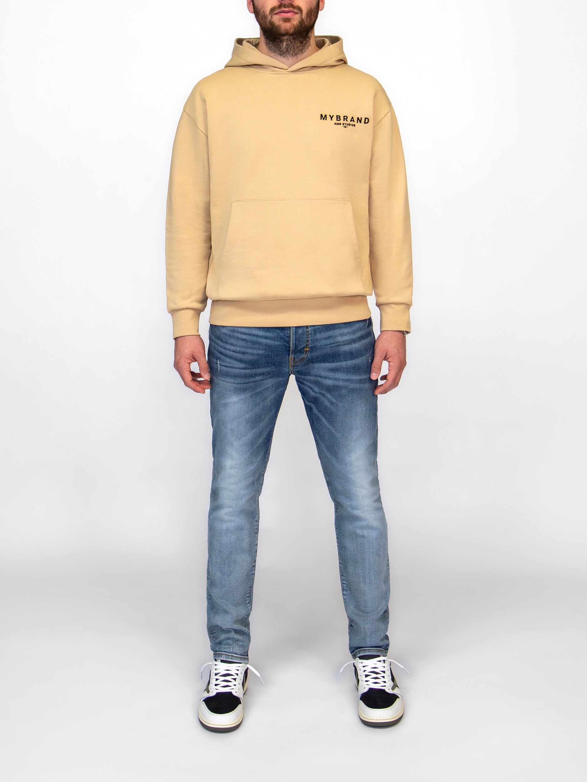 MYBRAND AMSTERDAM STUDIOS HOODIE | BEIGE