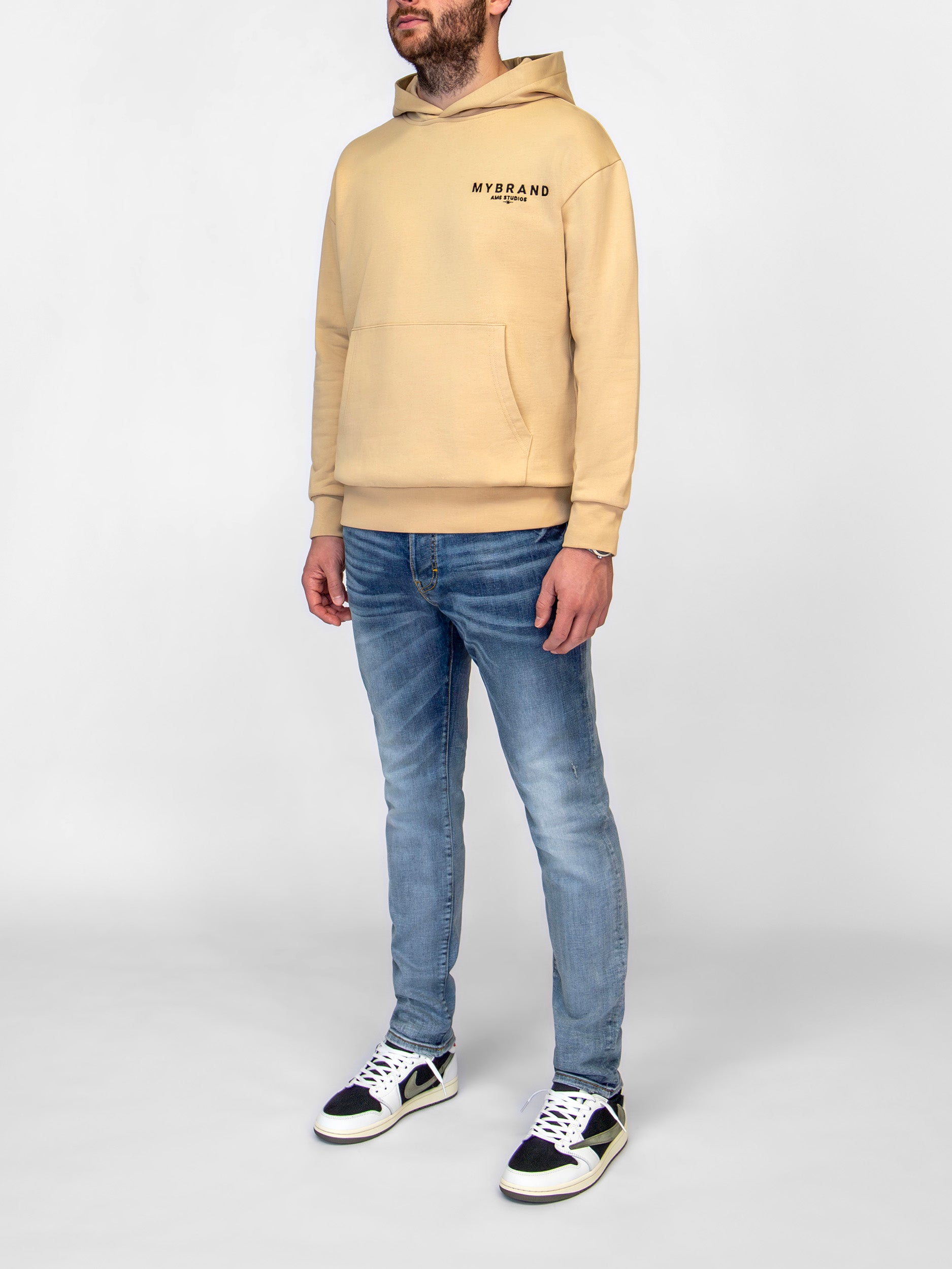 MYBRAND AMSTERDAM STUDIOS HOODIE | BEIGE