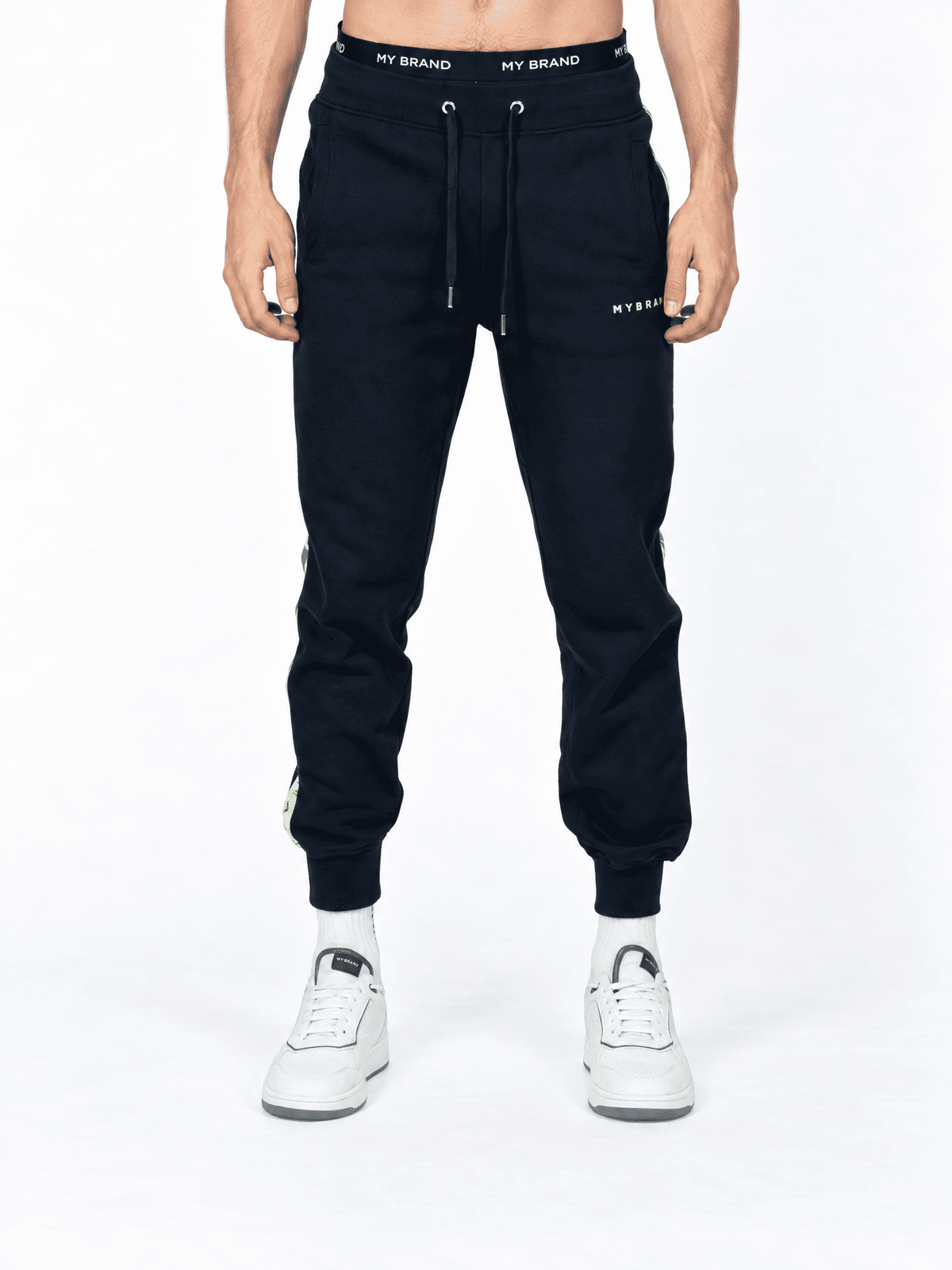 MB Contrast Taping Jogging | KOBALT BLUE