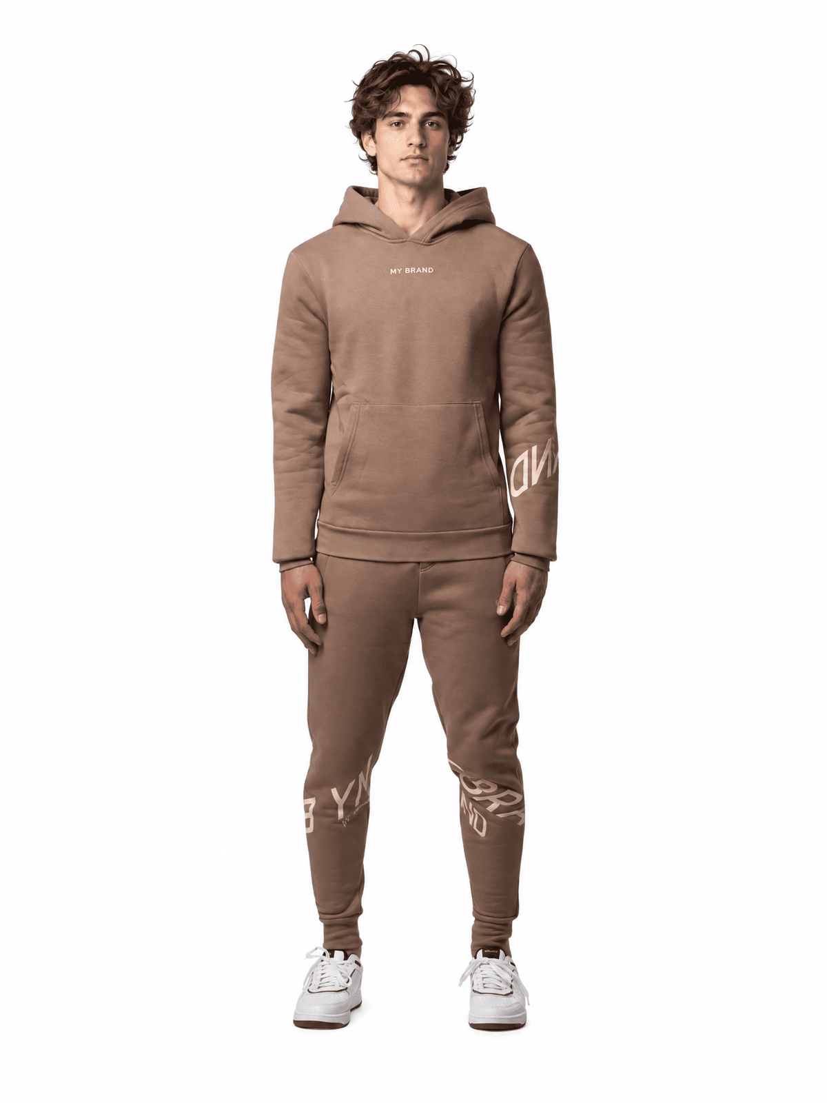 MB Knees Jogging Suit | CAMEL