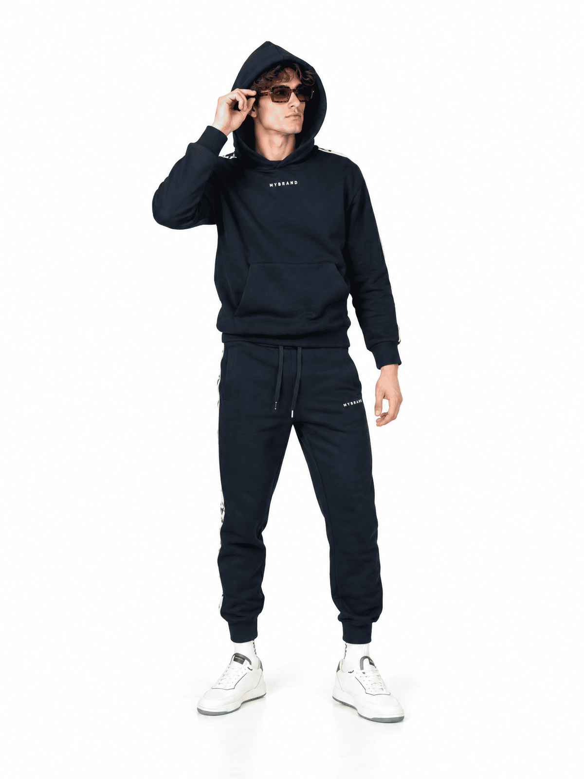 MB Contrast Taping Jogging | KOBALT BLUE