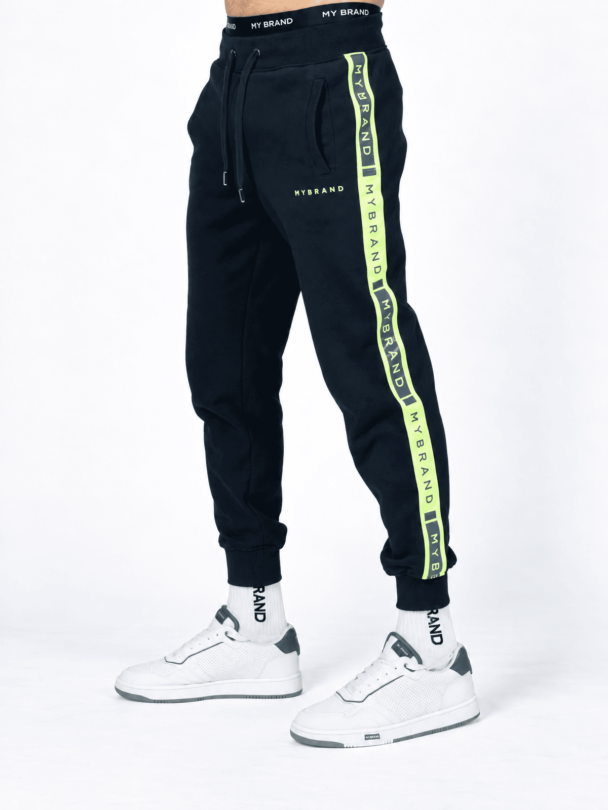 MB Contrast Taping Jogging | KOBALT BLUE