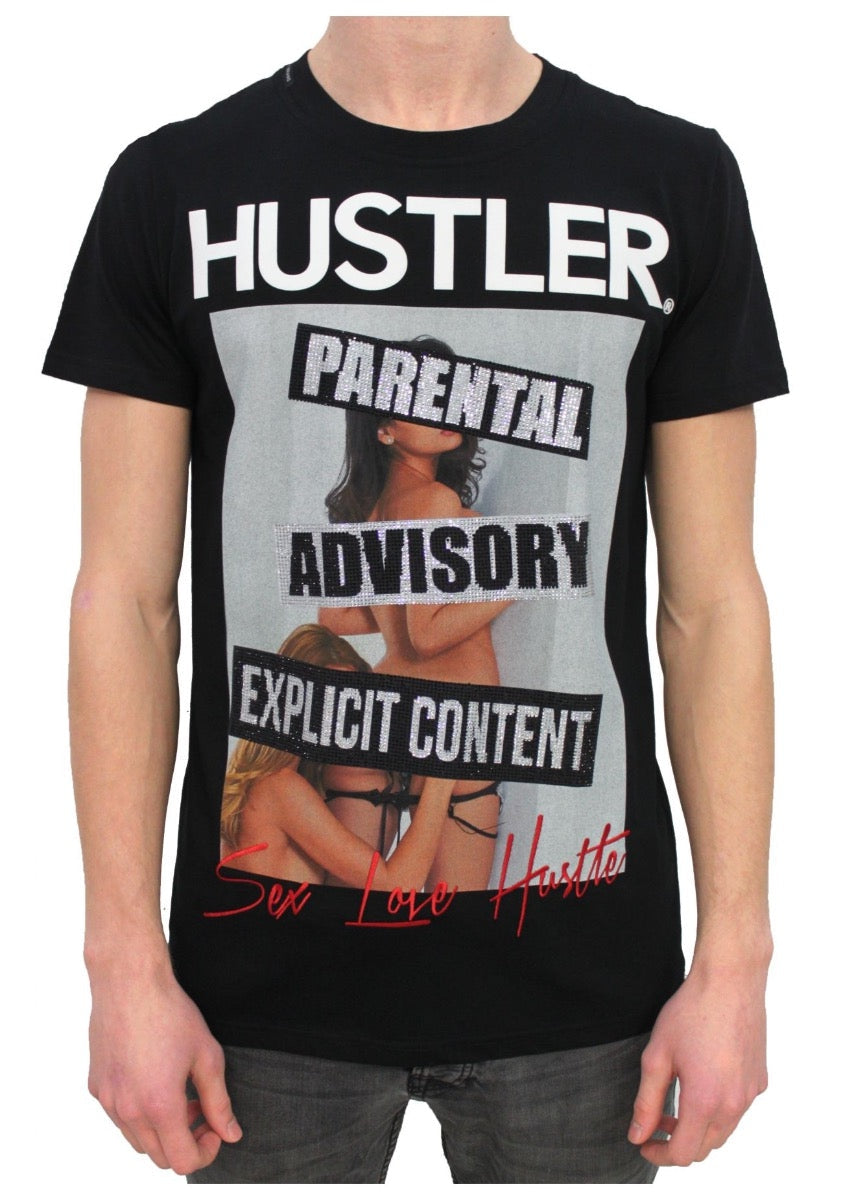 PARENTAL HUSTLER T-SHIRT | BLACK