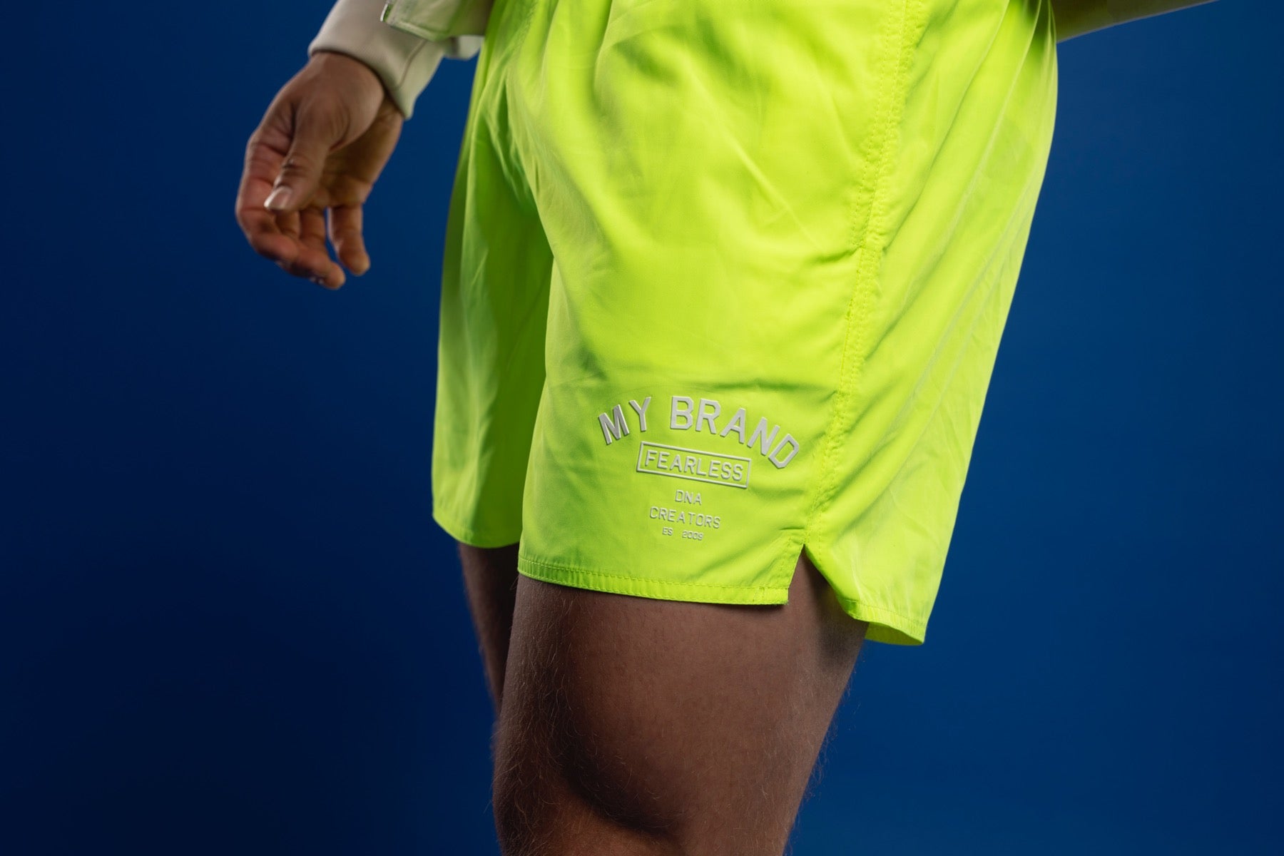 MYBRAND VARSITY SWIMSHORT | NEON YELLOW