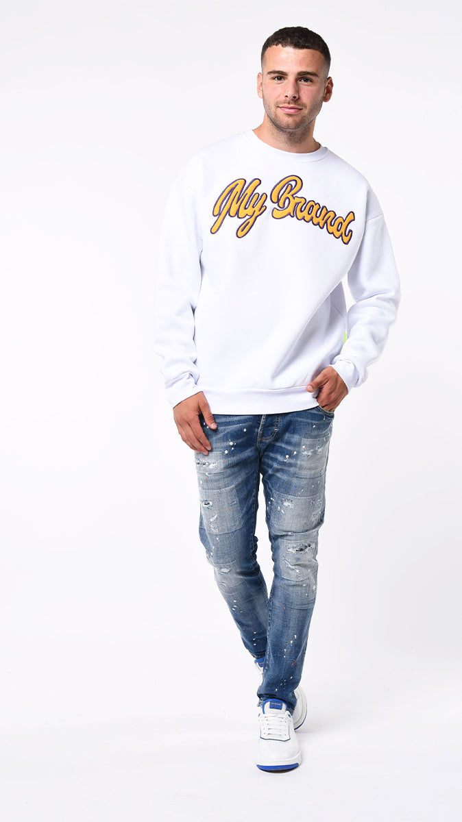 MY BRAND NBA LETTERS SWEATER