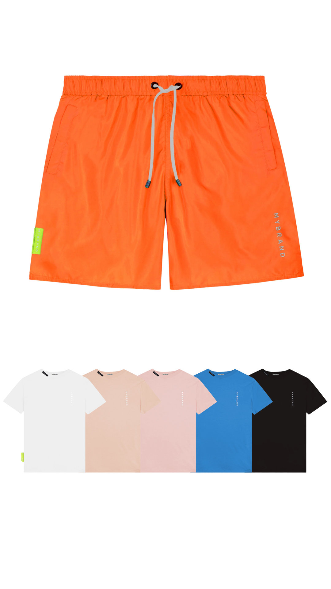 BASIC SWIM CAPSULE SWIMSH | NEON ORANGE