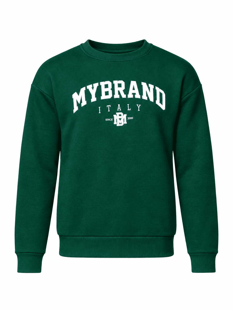 MB DOLCE VARSITY SWEATER | GREEN