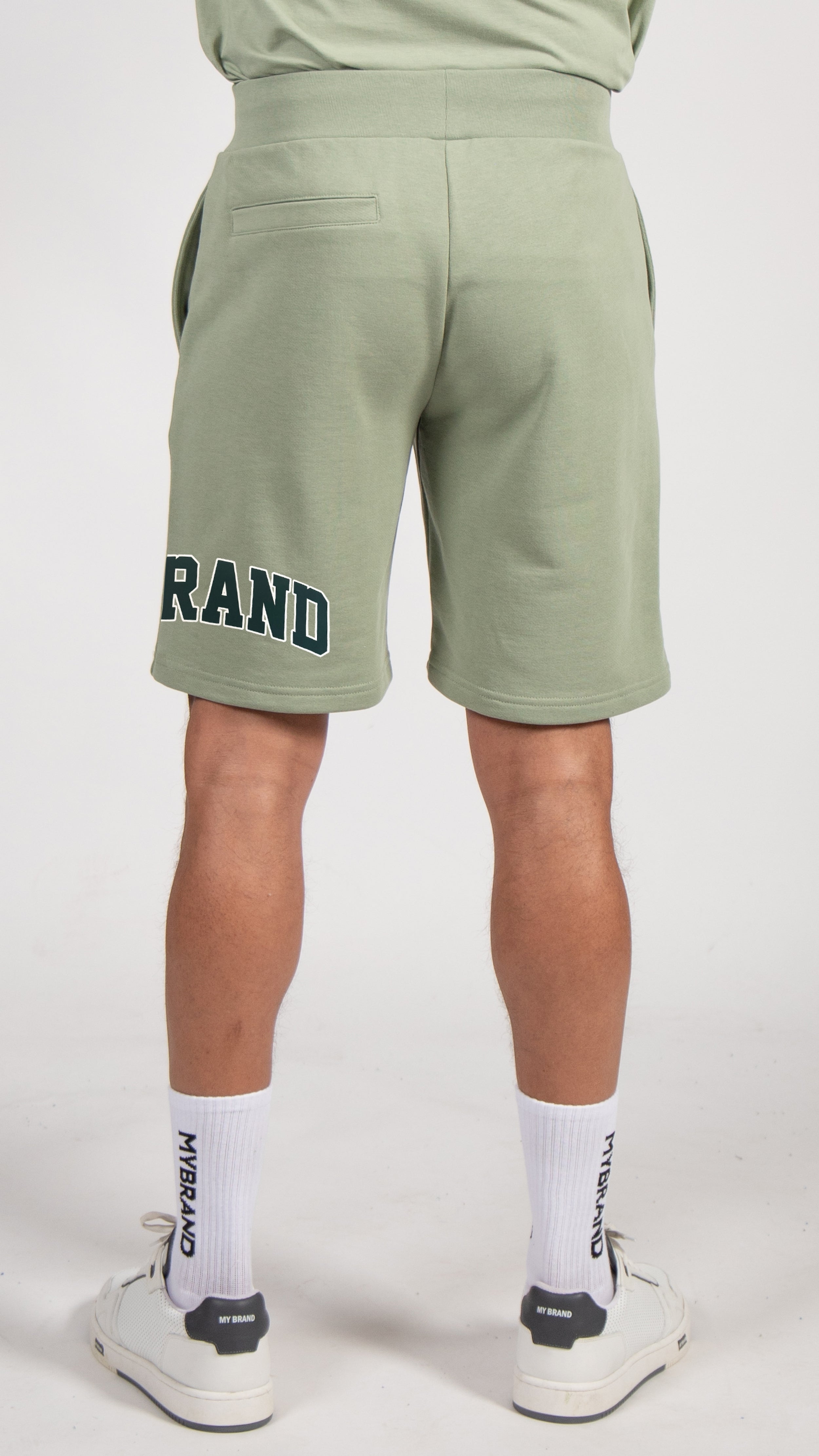 MYBRAND Bold Emblem short | LIGHT GREEN